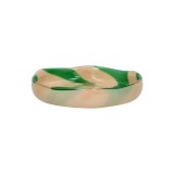 CAN BOWL GLASS GREEN 23 - CAFE, SIDE TABLES